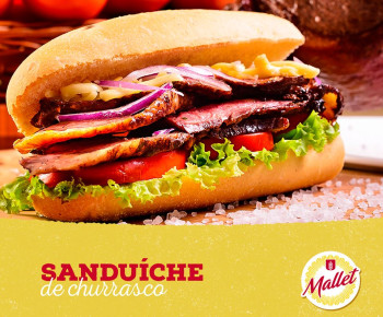 Sanduíche de Churrasco em 19/08/2020 Sanduíche de Churrasco em 19/08/2020